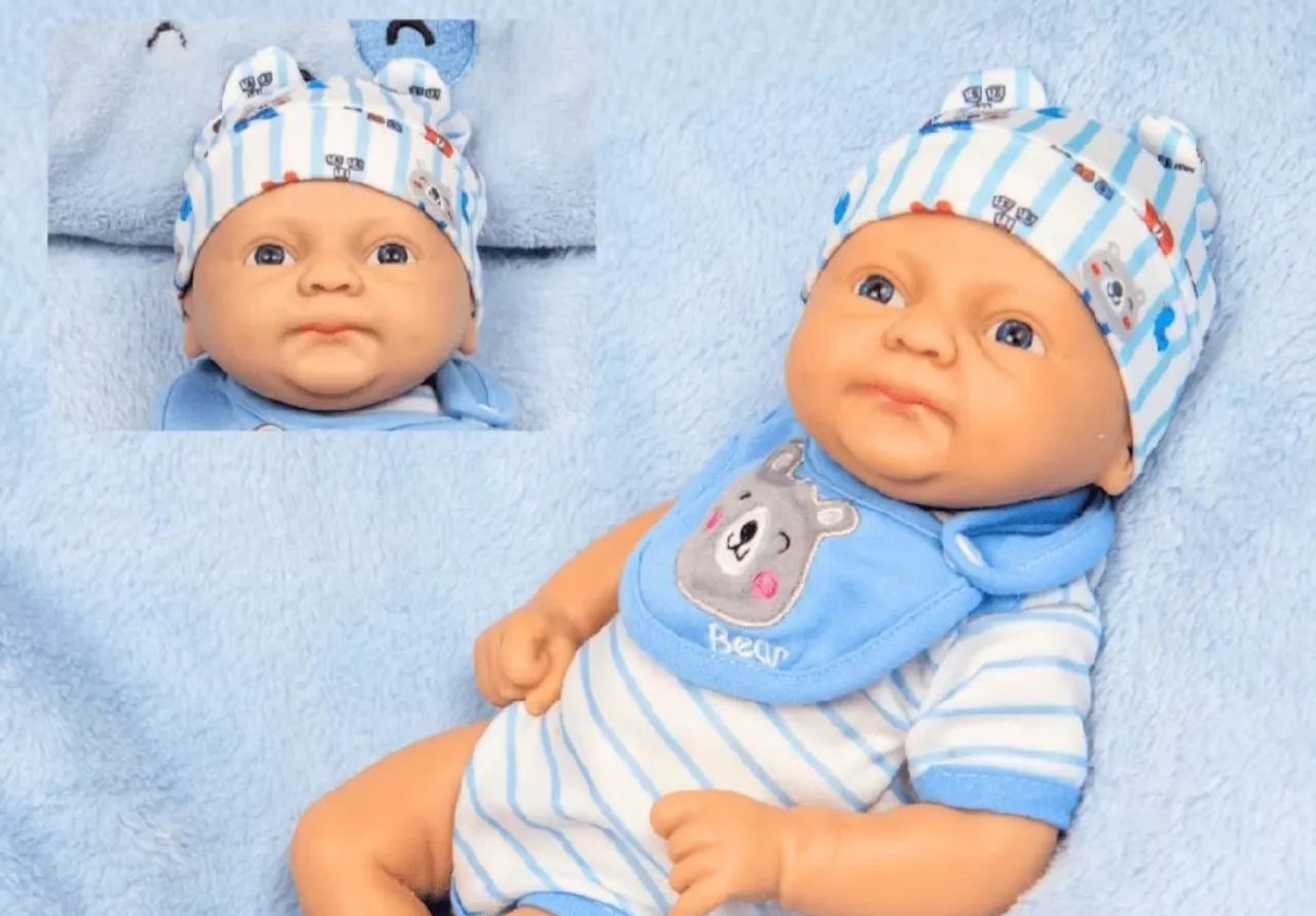 Bebê reborn de silicone  - Foto 3