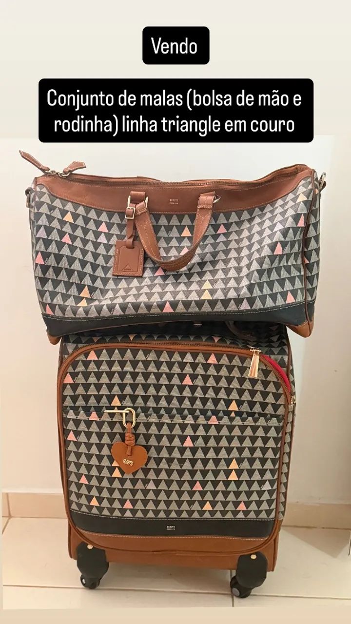 Conjunto de malas SCHUTZ TRIANGLE 