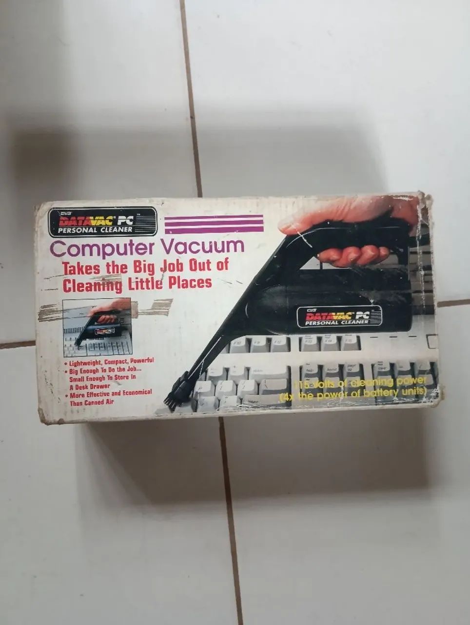 Mini aspirador de pó pra PC Datavac (Importado)