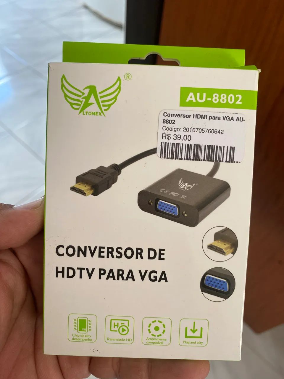 Conversor de Hdmi para VGA