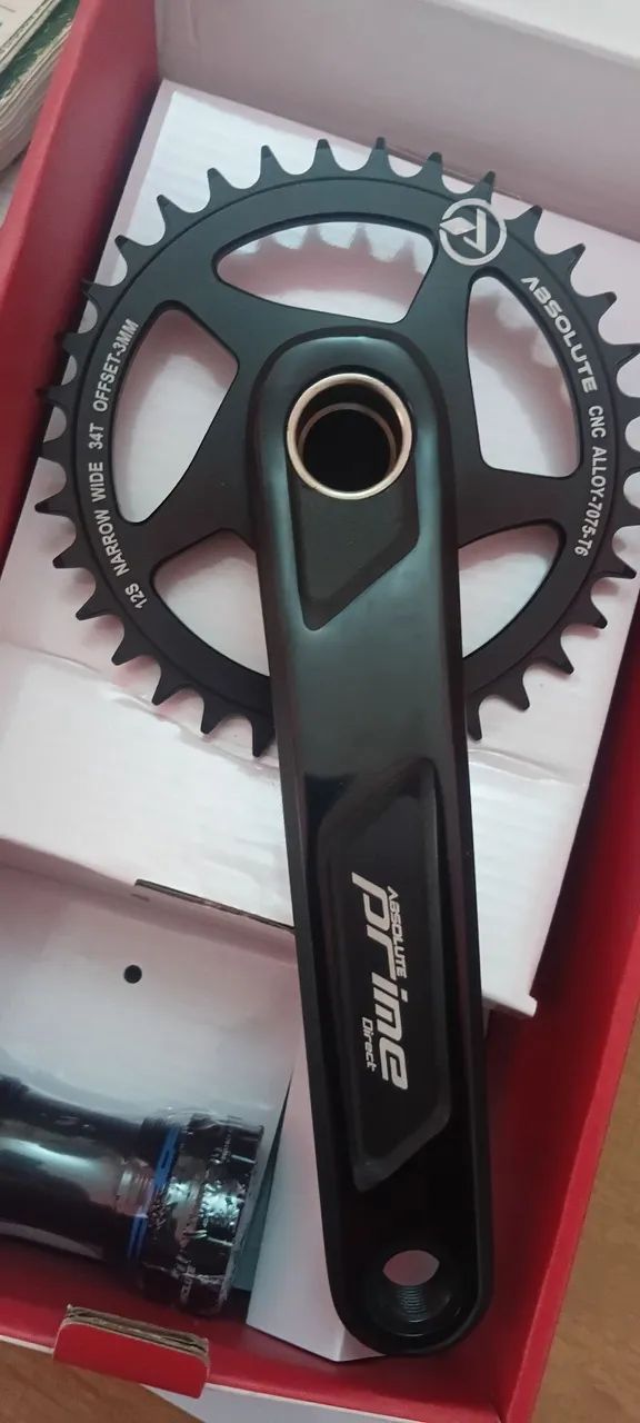 Pedivela Absolute Prime - 34T Narrow Wide - Acessórios de Ciclismo