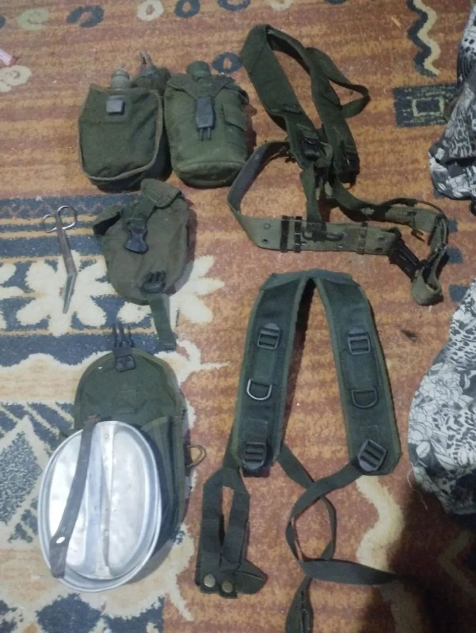 Vendo esses itens do exército 