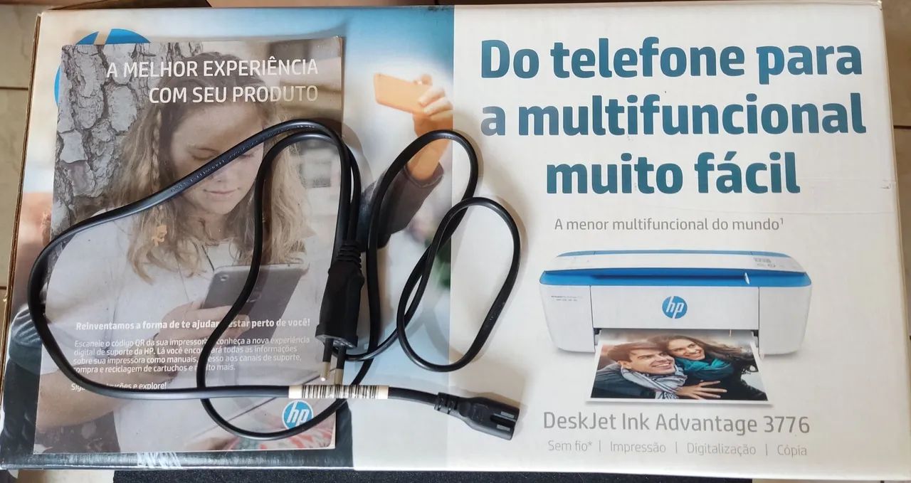 Impressora HP DeskJet Ink Advantage 3776 - Foto 5