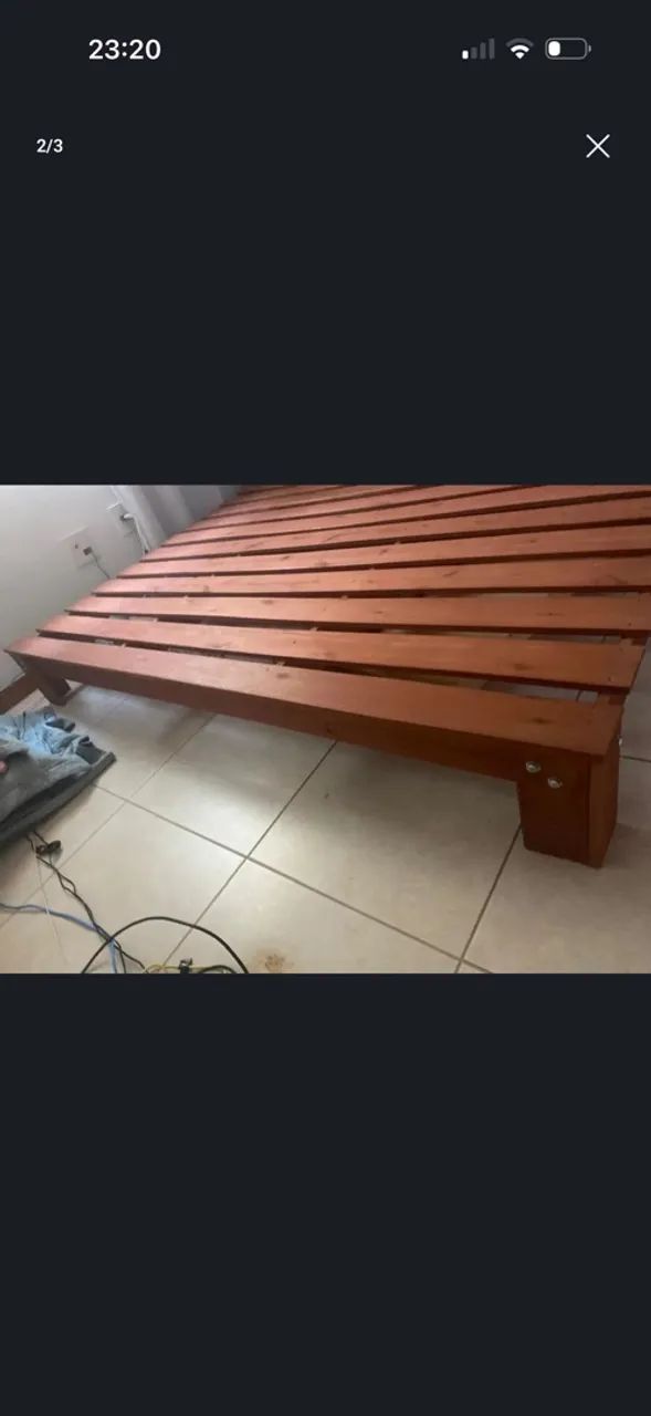 Base de cama estilo japonês  - Foto 2