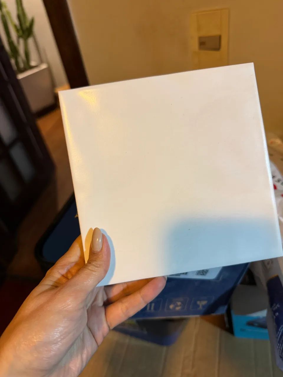 08 Caixas Revestimento Gouache Nuage 15,5x15,5 Mate (Fosco) Bold Portobello - Foto 3