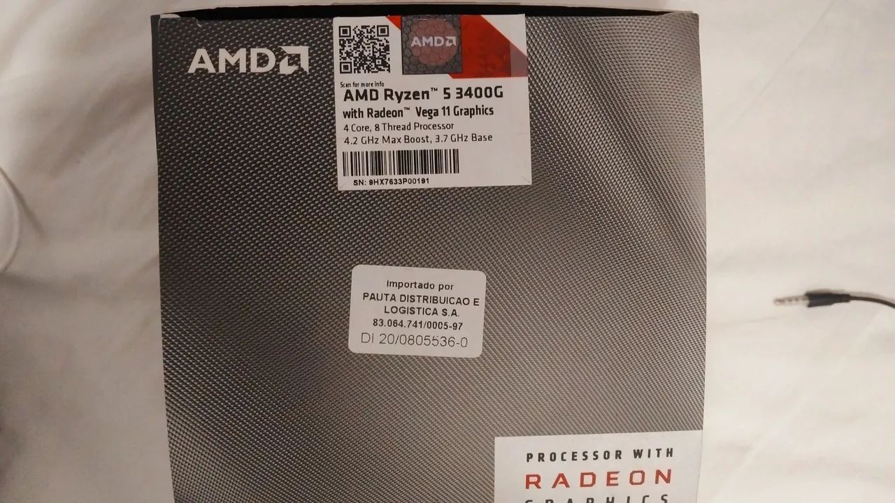 PROCESSADOR AMD RYZEN 5 3400G com Cooler  - Foto 2