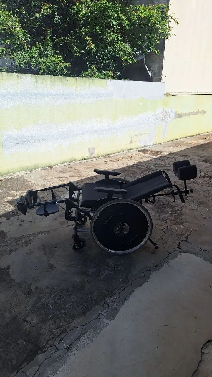 Cadeira de rodas manual ortomobil - Foto 4