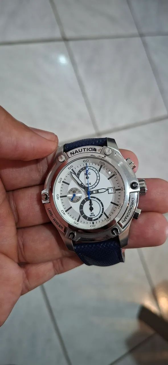 Relógio nautica original vendo olx pay mais entrega para todo Brasil faço envio  - Foto 2