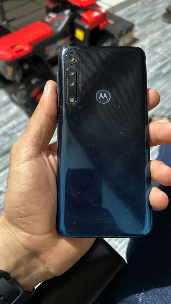 Motorola One Macro 64GB em perfeito estado - Foto 2
