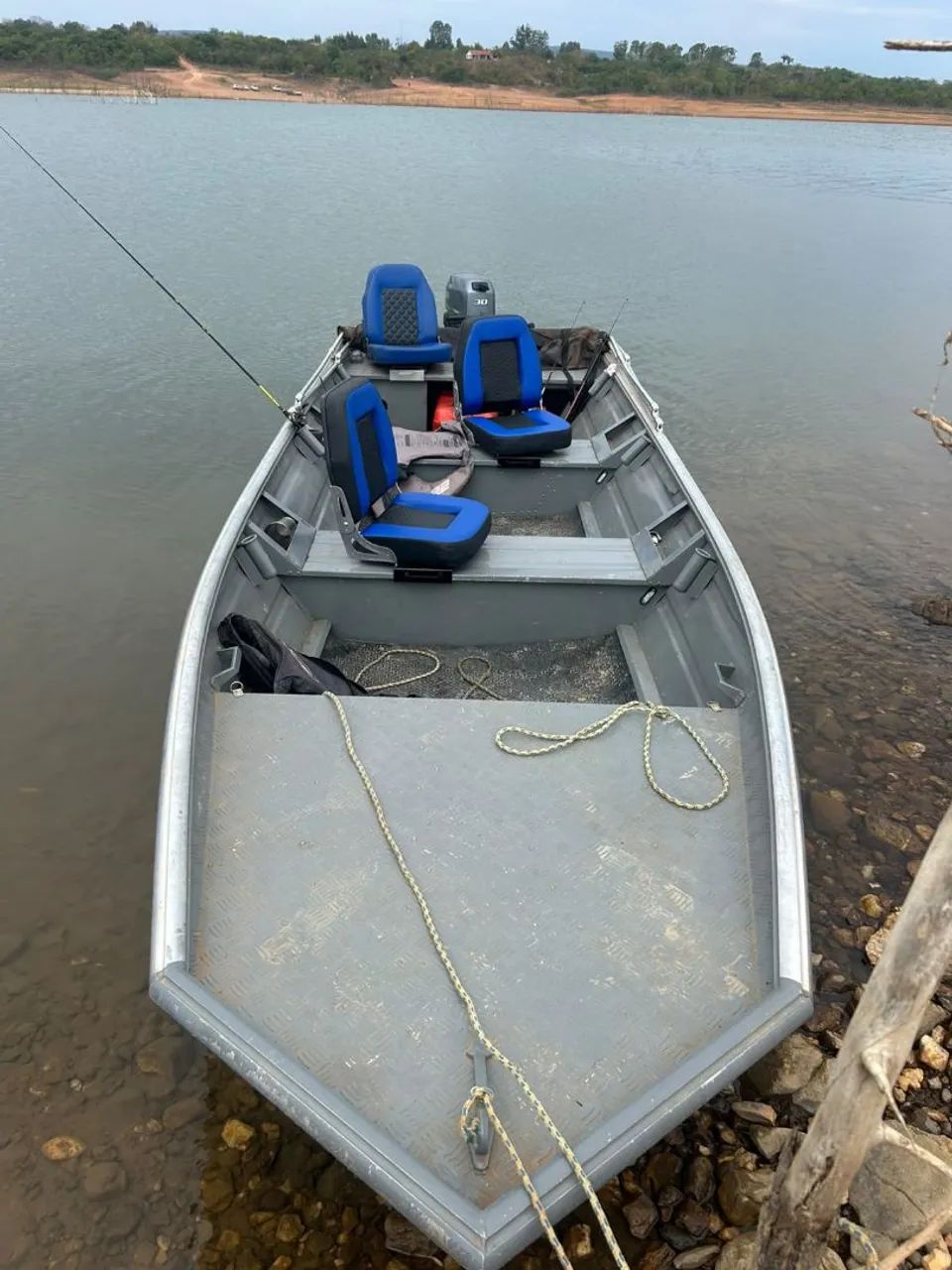 Barco com motor 30hp yamaha  - Foto 5