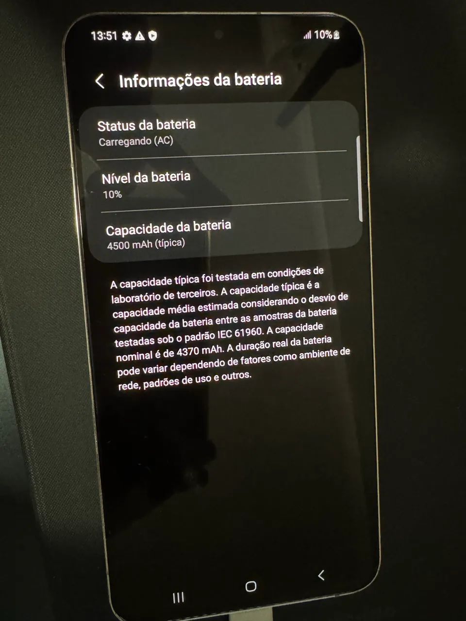 Samsung Galaxy S22+ com pequenas avarias no vidro frontal e traseiro - Foto 4