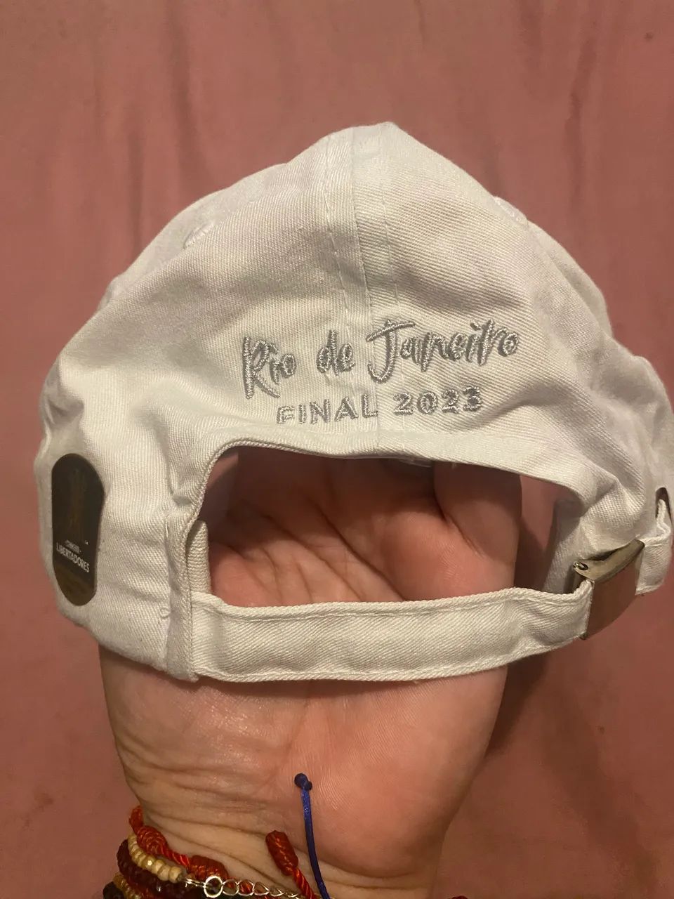 Boné Fluminense campeão da Libertadores branco original  - Foto 3