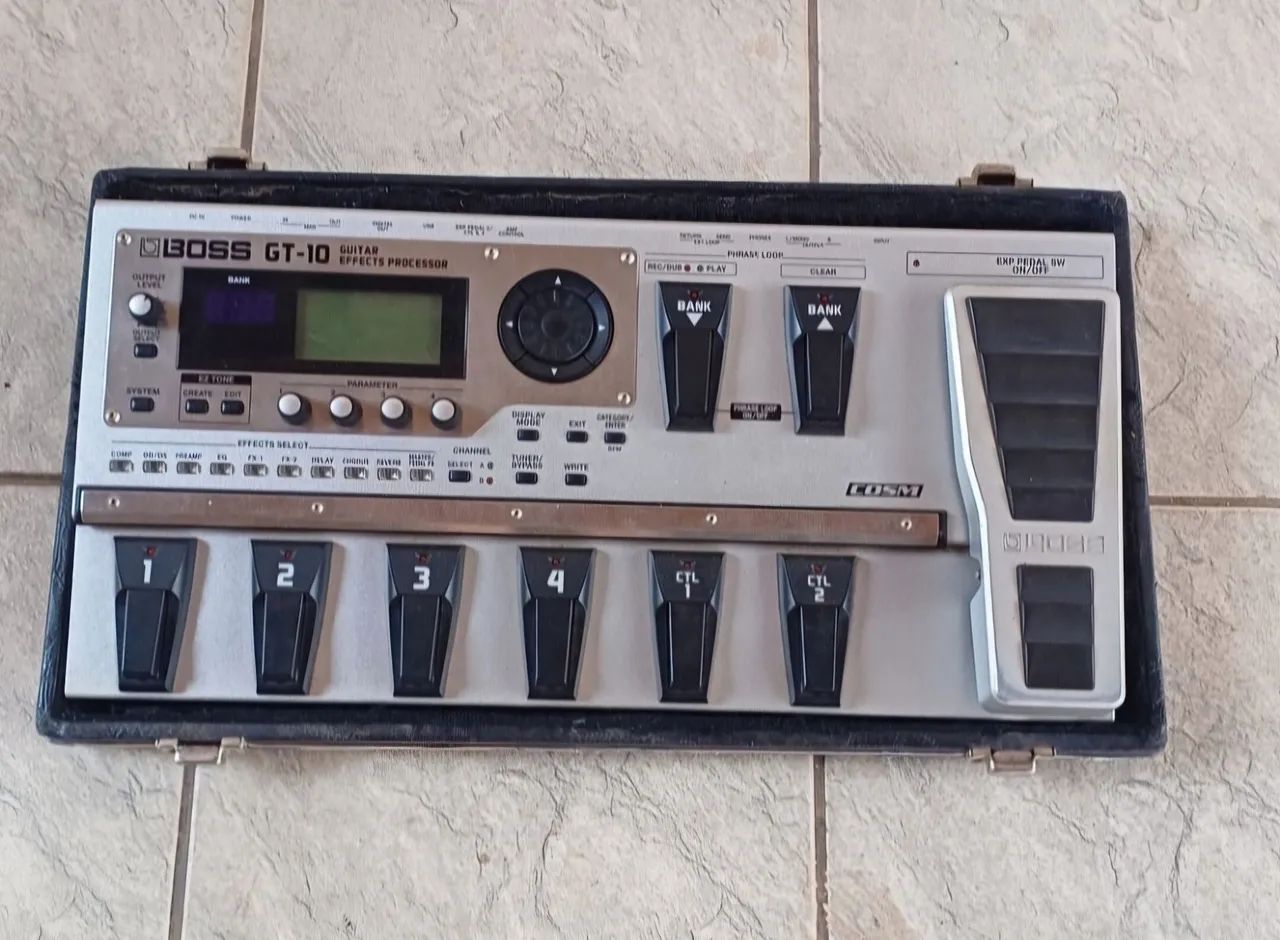 Pedaleira Boss gt 10 - Foto 4