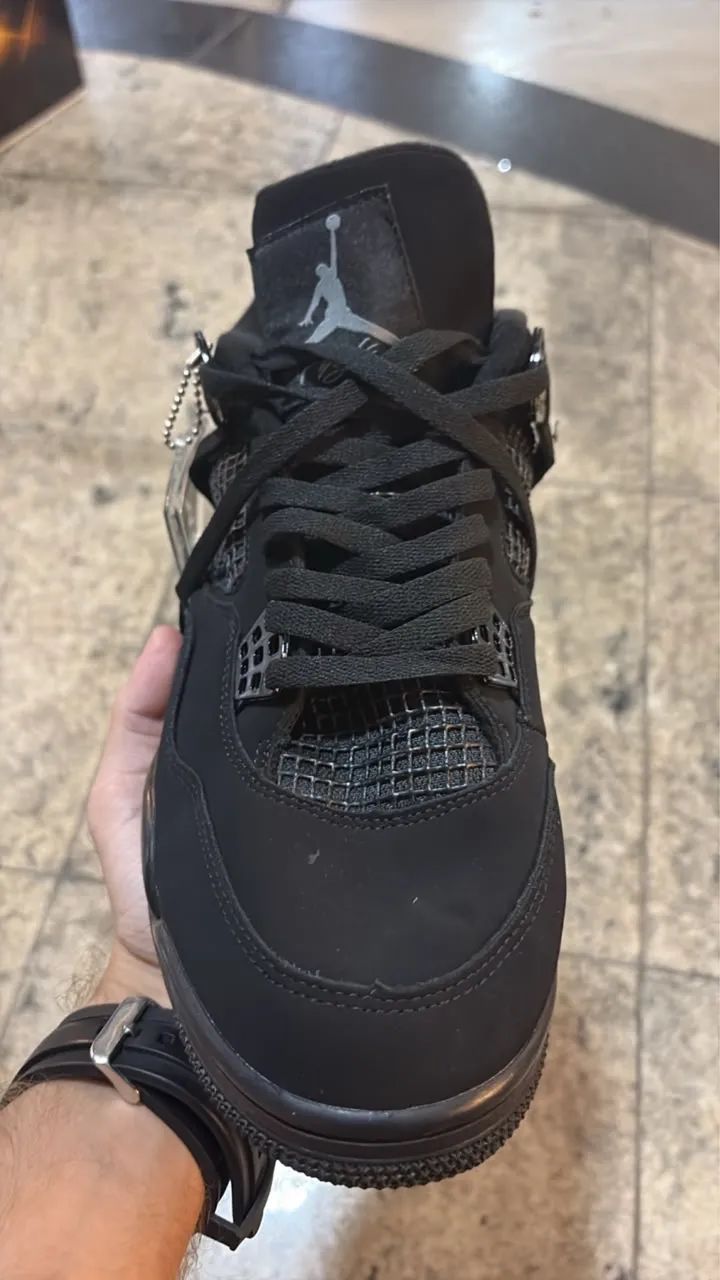 Air Jordan 4 Retro "Black Cat" - Foto 4