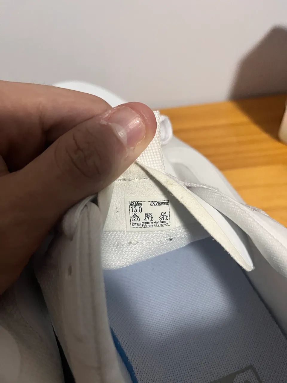 Tênis vans ultrarange branco 45 - Foto 3
