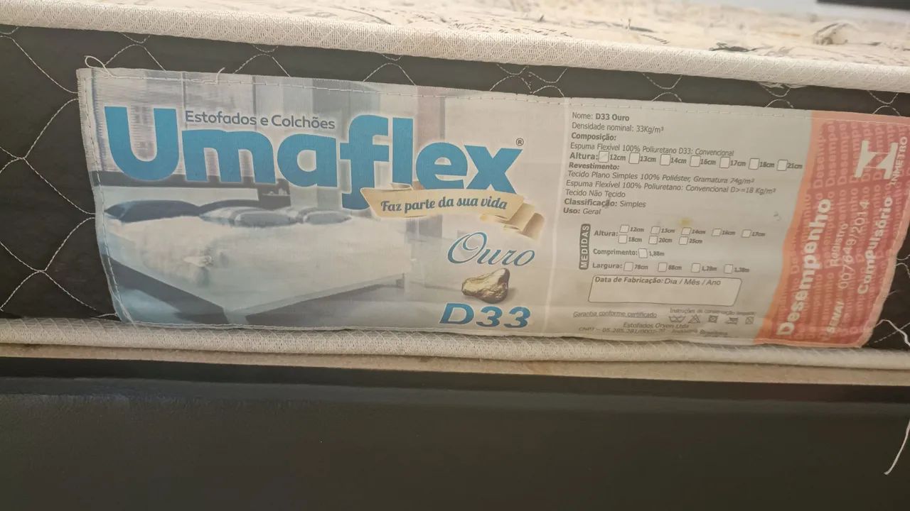 Cama box mais colchão D33 - Foto 4