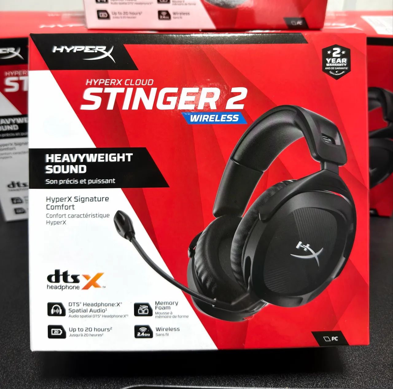 Headset Hyperx Cloud Stinger 2 Wireless - Gaming - Foto 2
