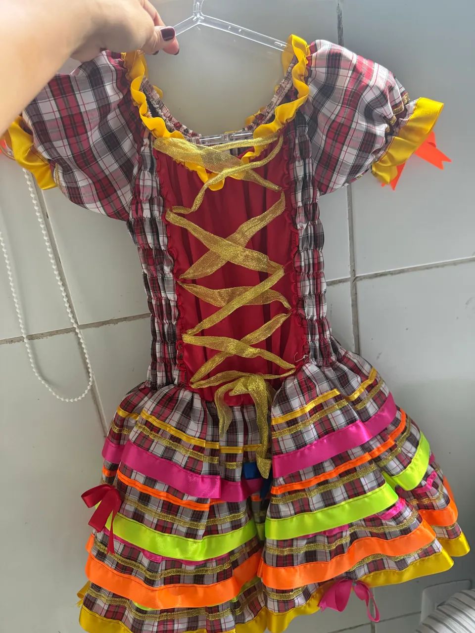 Roupa quadrilha infantil 