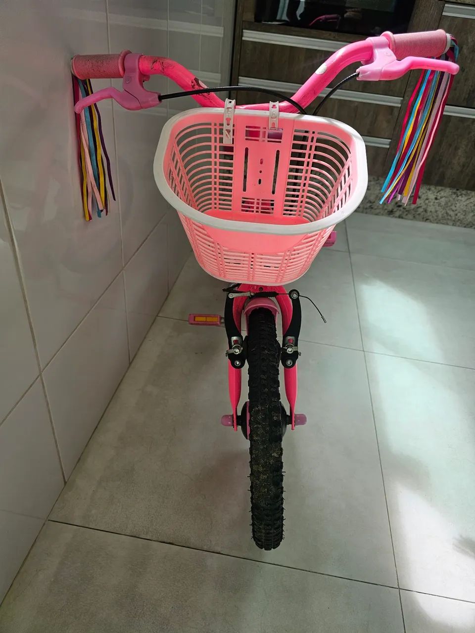 Bicicleta infantil menina Aro 16 - Foto 3