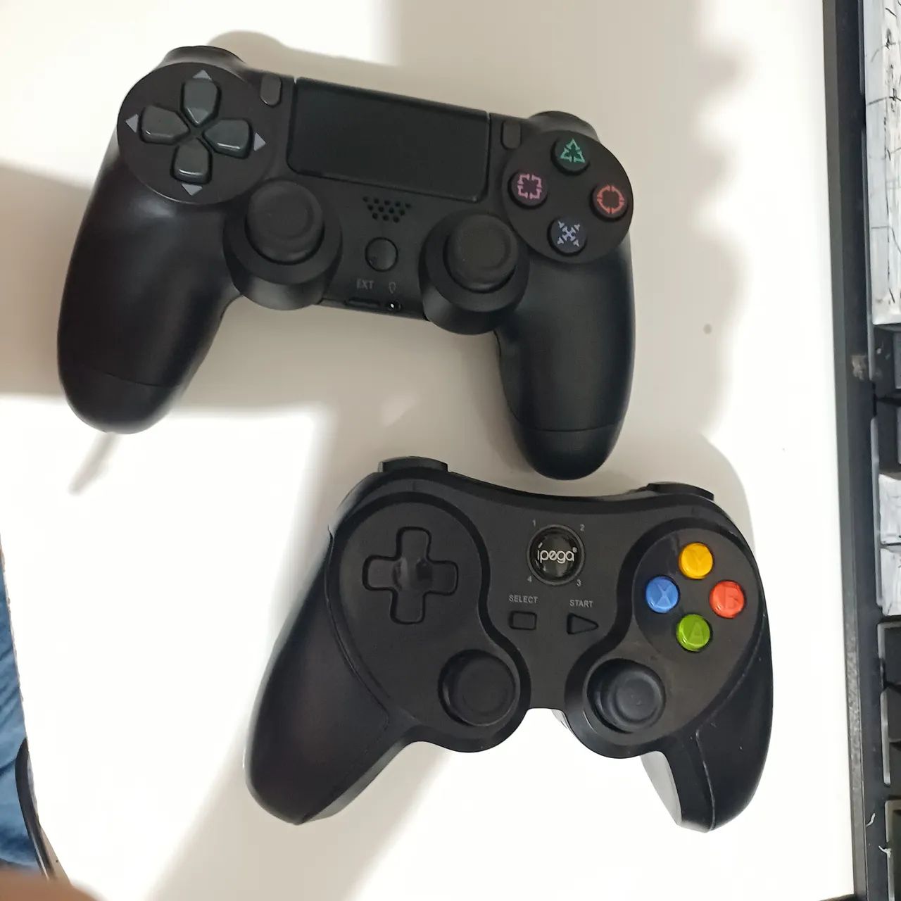 kit 2 controles Bluetooth xbox 360 e ps4 