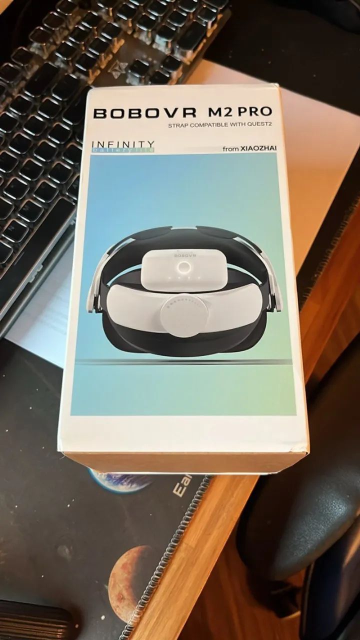 Oculus Quest 2 128GB + Strap BoboVR M2 Pro (Bateria Extra