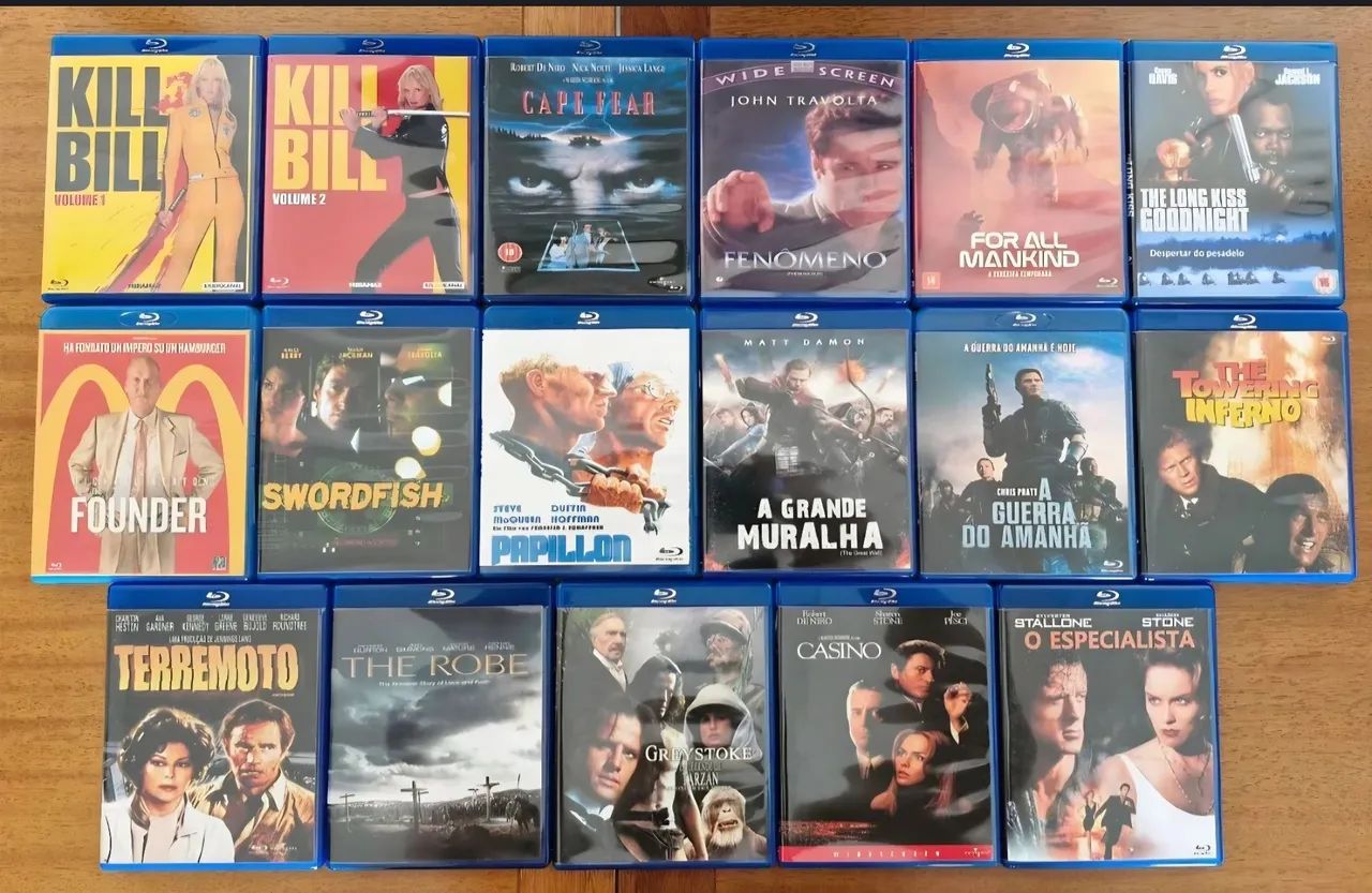 Lote com 85 Blu-ray Autorados  - Foto 3