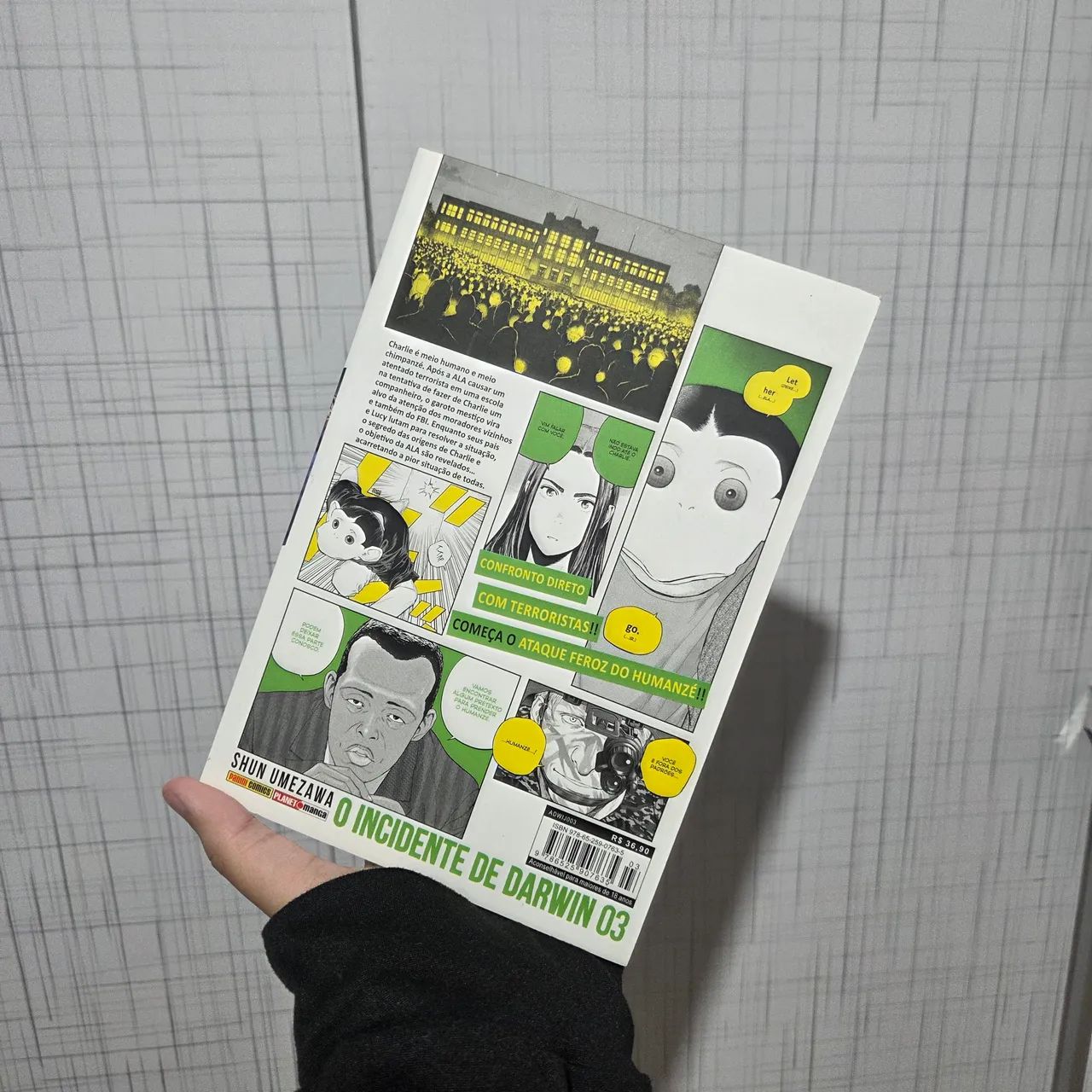 Kit 3 mangás - 'O incidente de Darwin'  - Foto 5