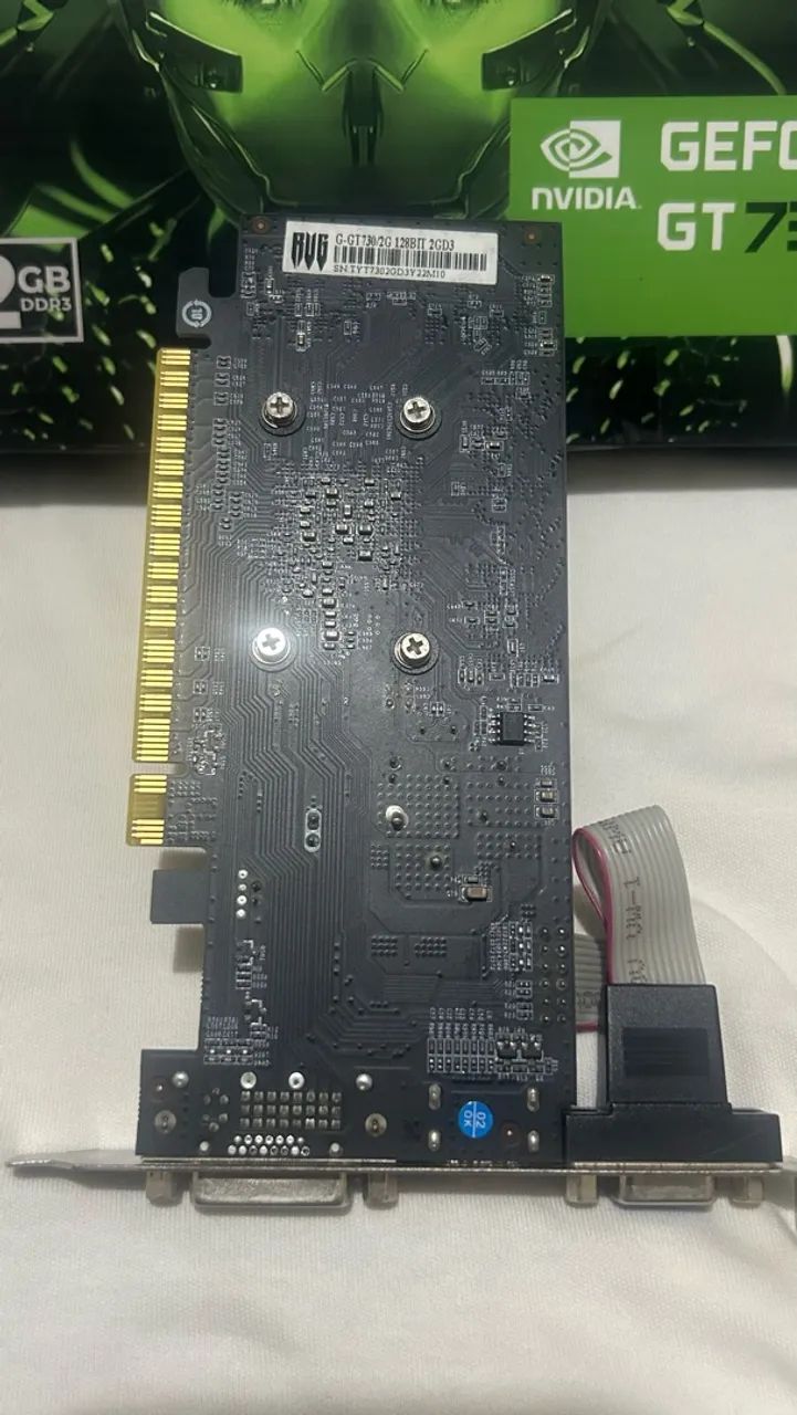 Placa Nvidia GeForce GT 730 2Gb DDR3 - Foto 4