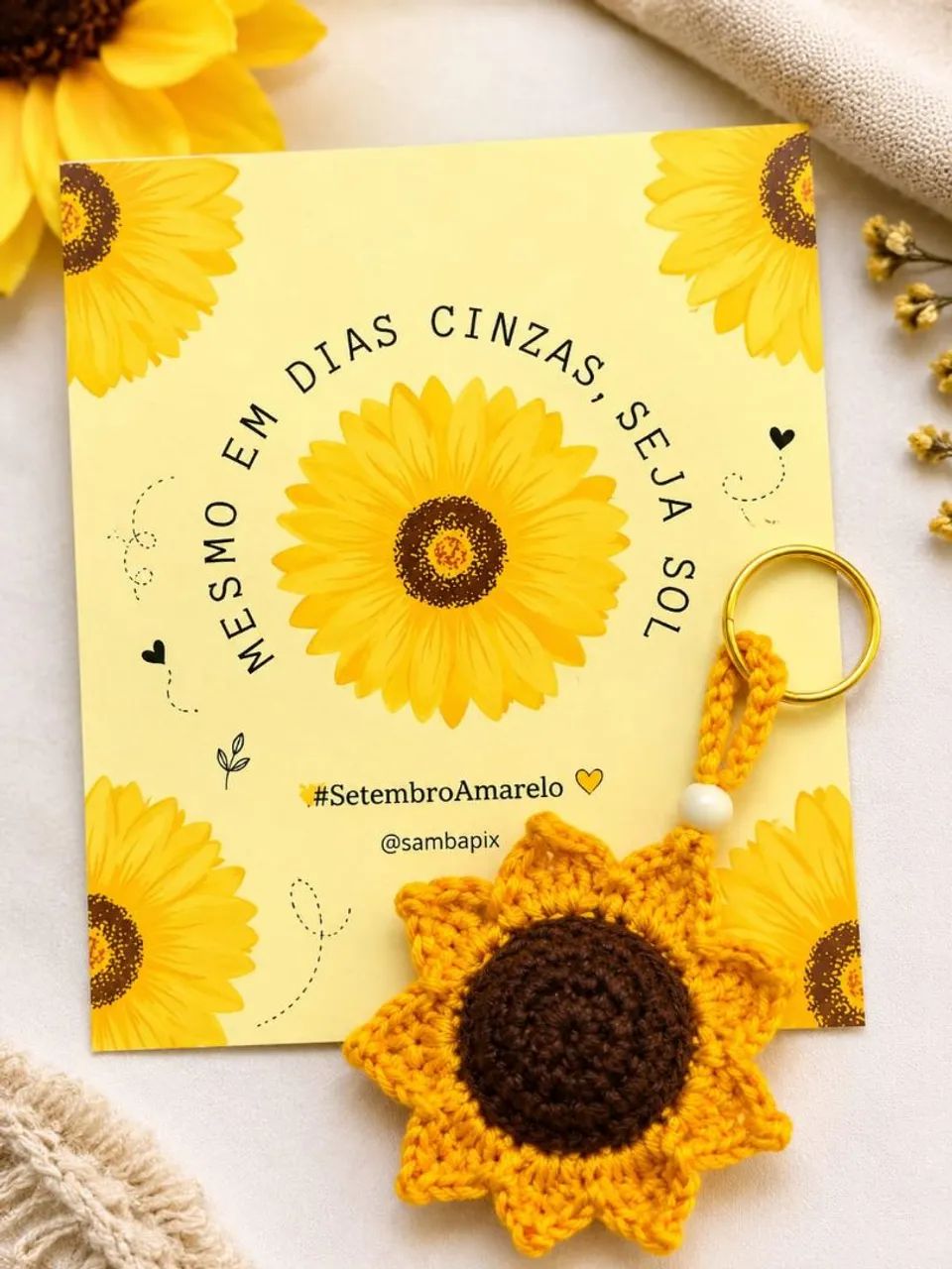Lembrancinha Setembro Amarelo  - Foto 4