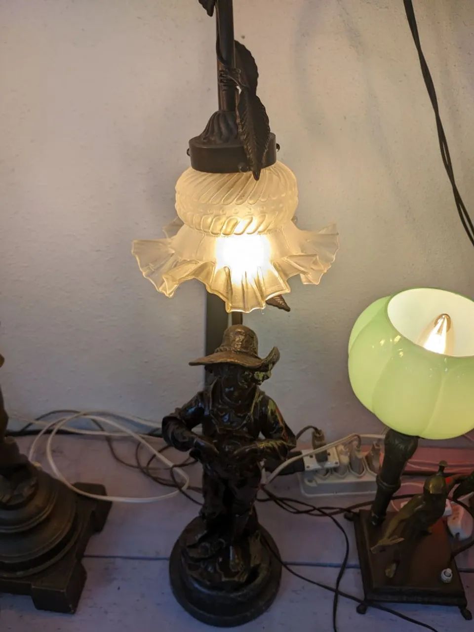 Iluminaria em bronze macisso  - Foto 3