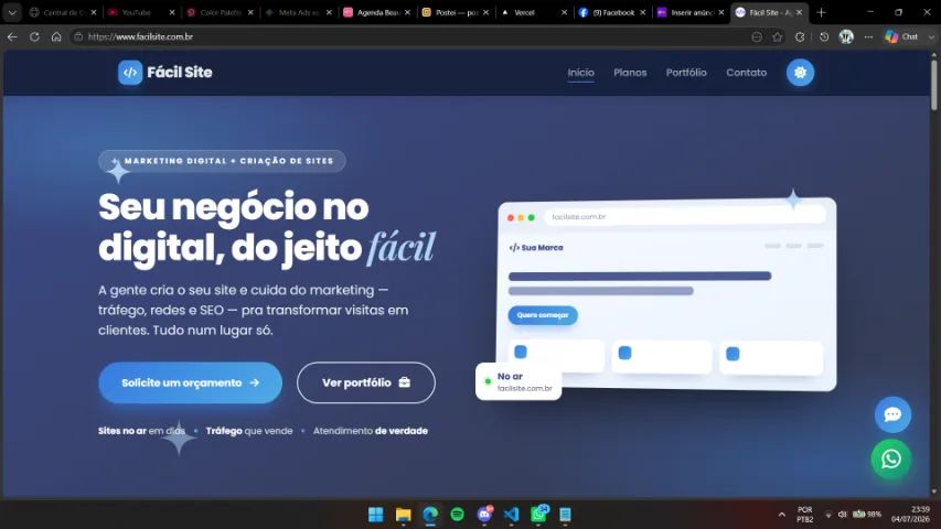 SITE PROFISSIONAL PARA SEU NEGÓCIO - Foto 4