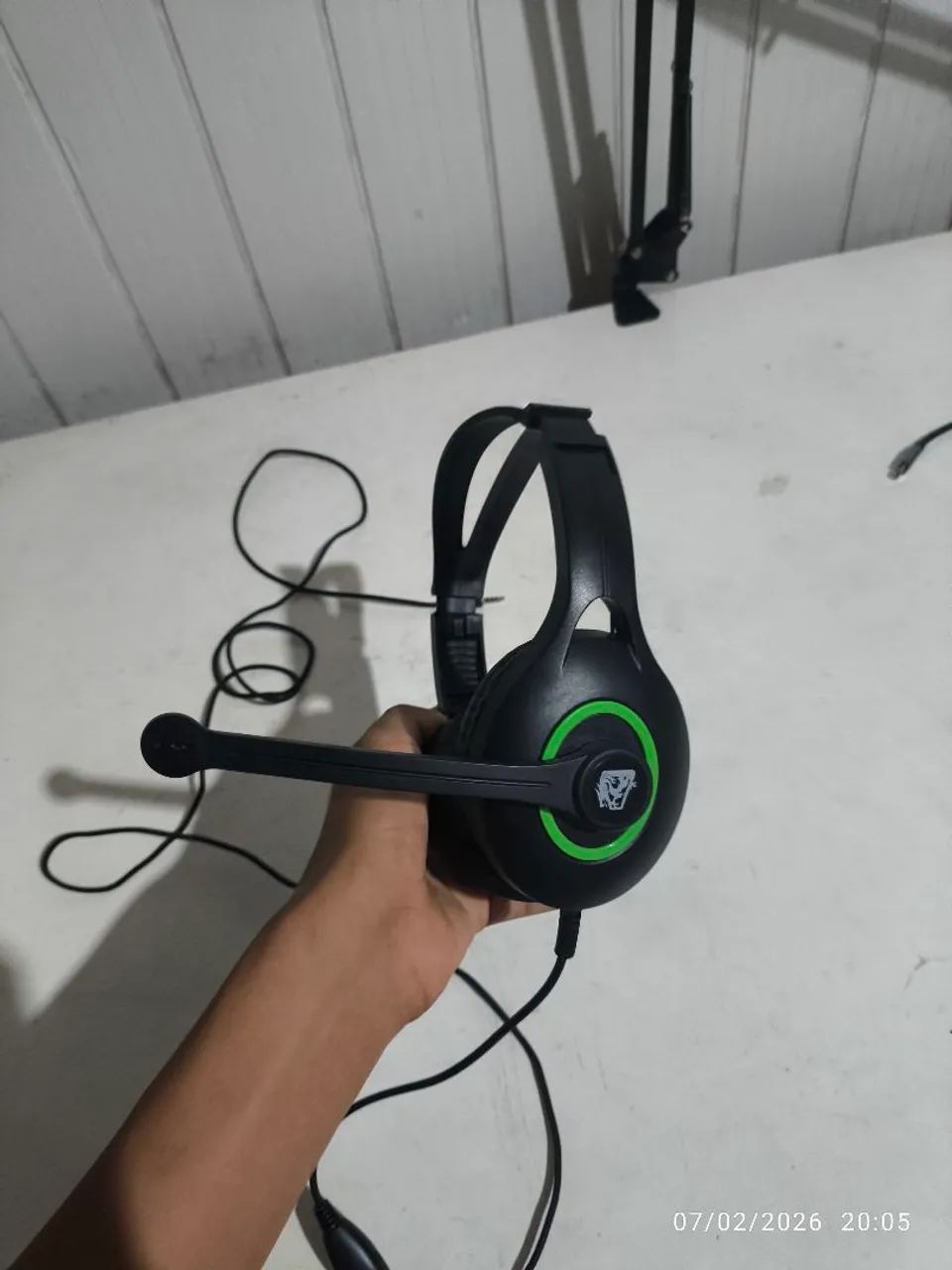 Fone gamer com microfone - Foto 2