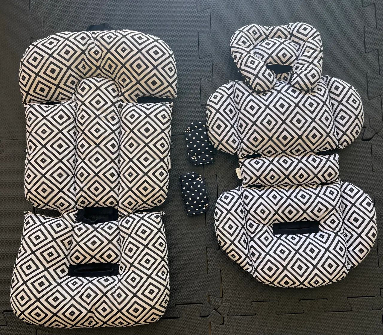 Almofada Redutora de Carrinho e Bebê conforto Dupla face 