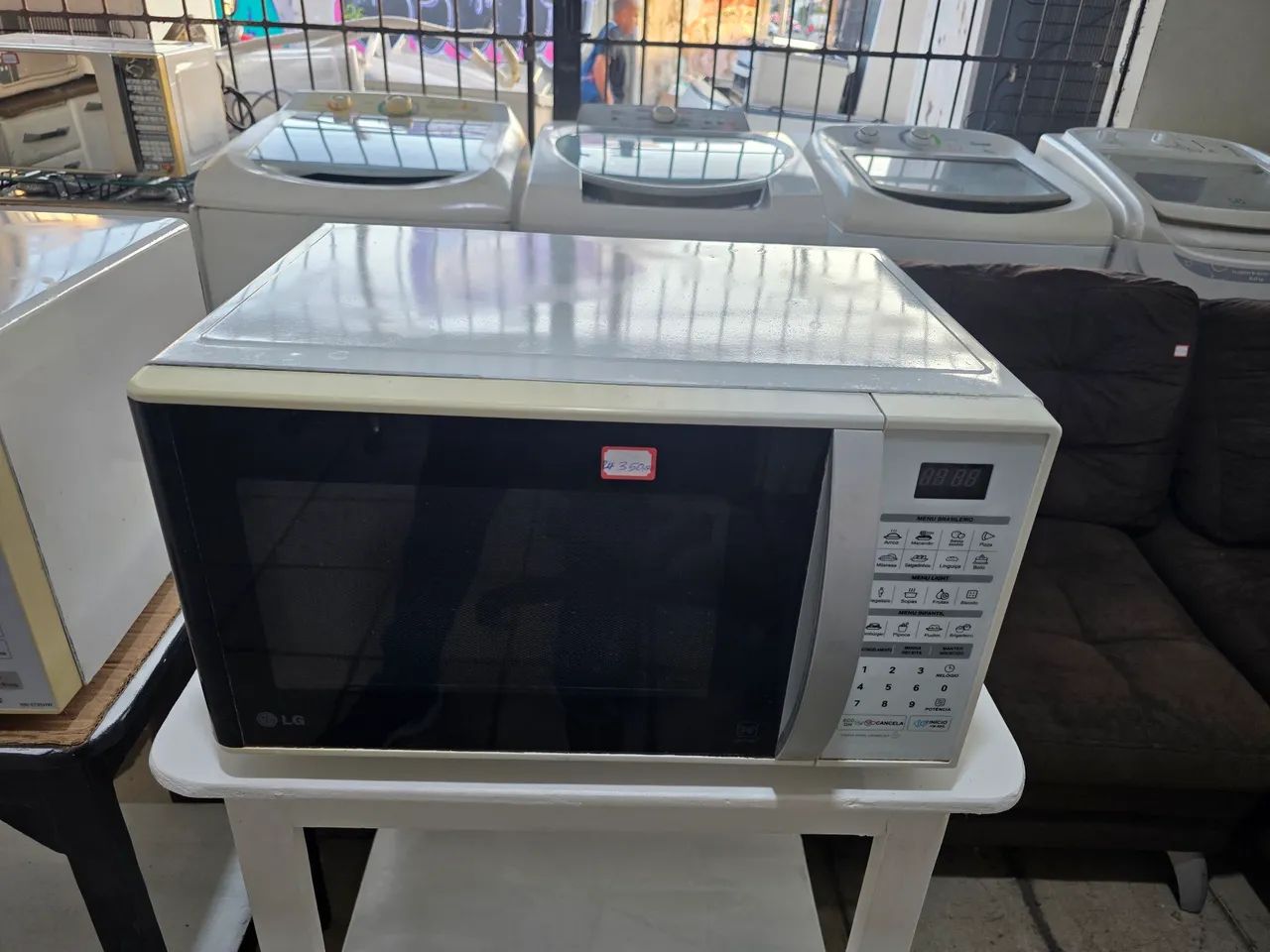 Microondas lg funcionando perfeitamente 