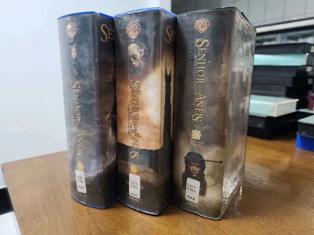 Trilogia Senhor dos Anéis - VHS 