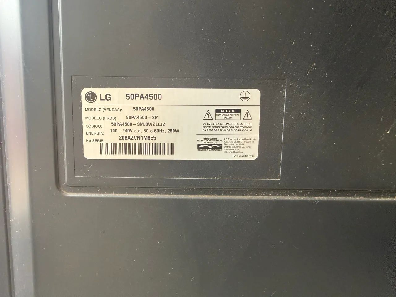 Televisão LG 50PA4500 Plasma 50 polegadas - Foto 2