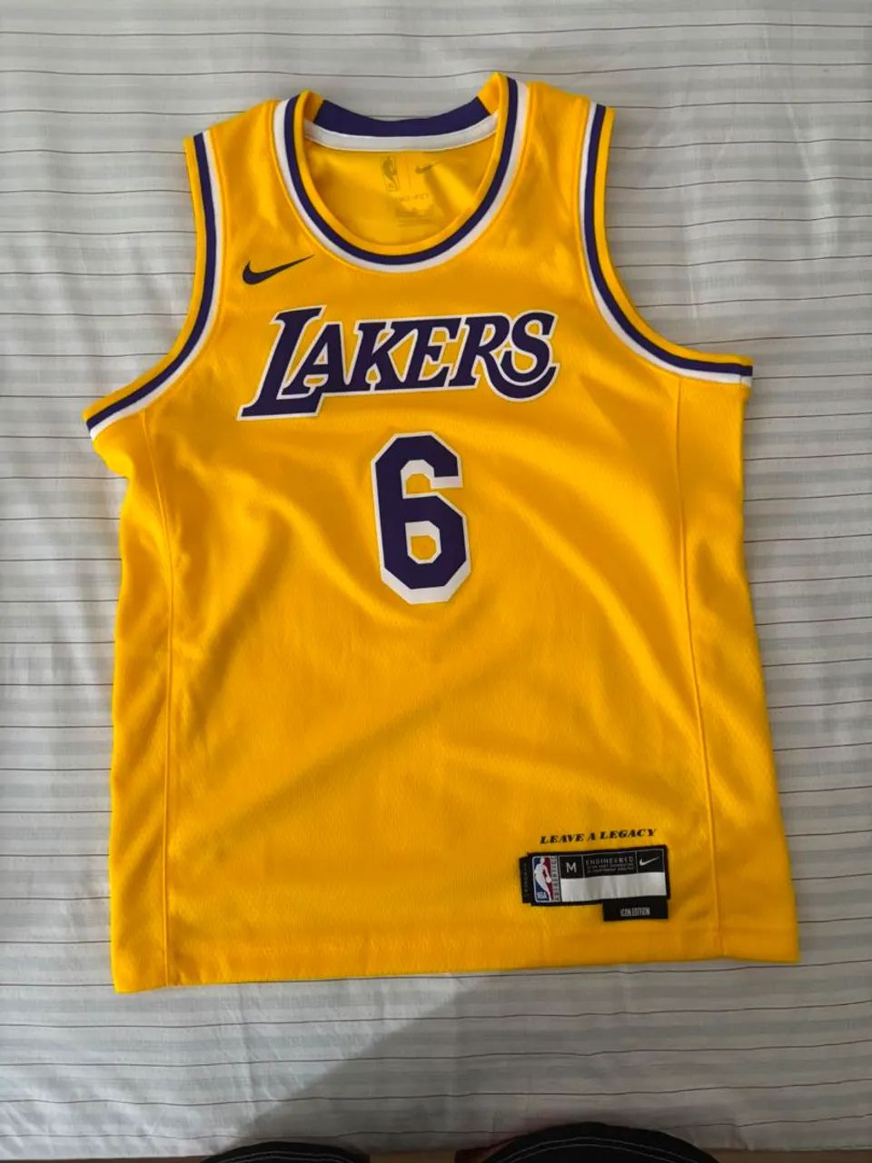 Jersey NBA Lakers, Lebron, Tam M.