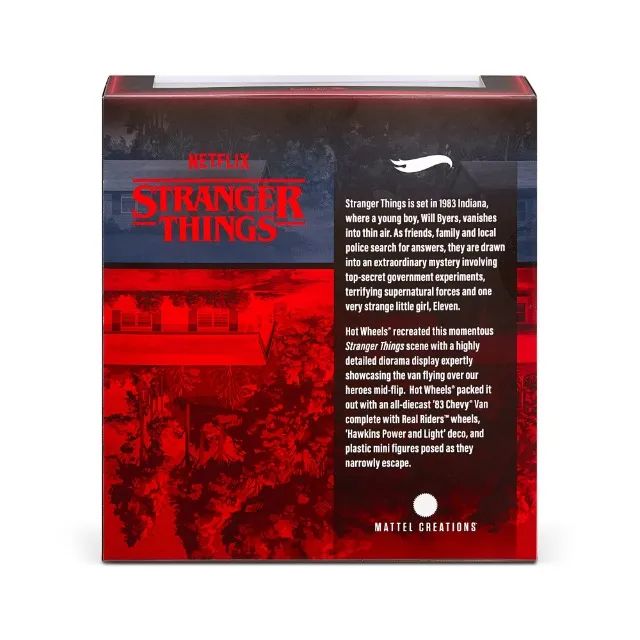 Hot Wheels Stranger Things 83 Chevy van - Foto 4