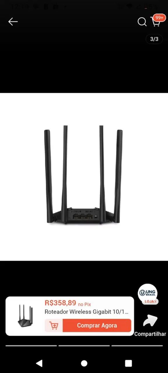 Roteador mecusys gigabyte - Foto 3