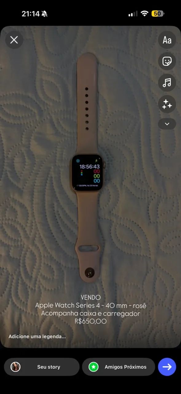 Apple Watch séries 4