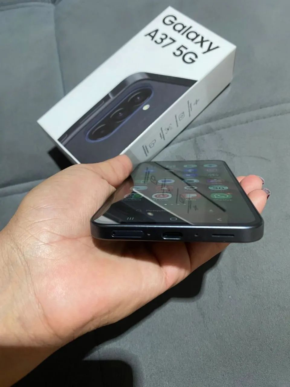 Vendo este celular Samsung A37 - Foto 3