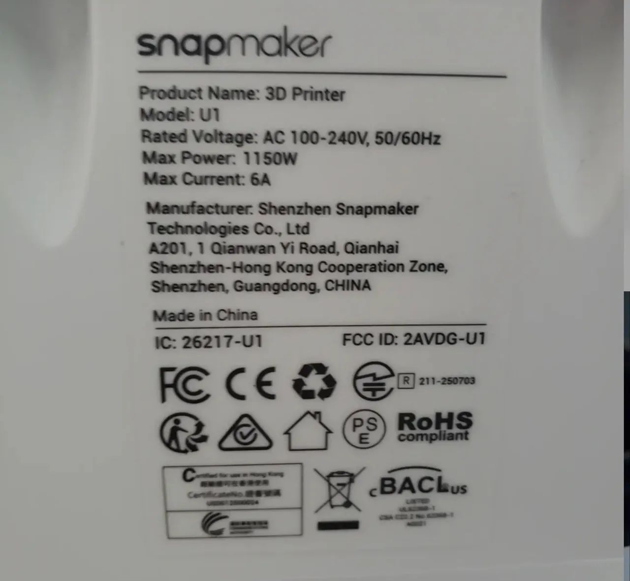 IMPRESSORA 3D SNAPMAKER U1 - Foto 2