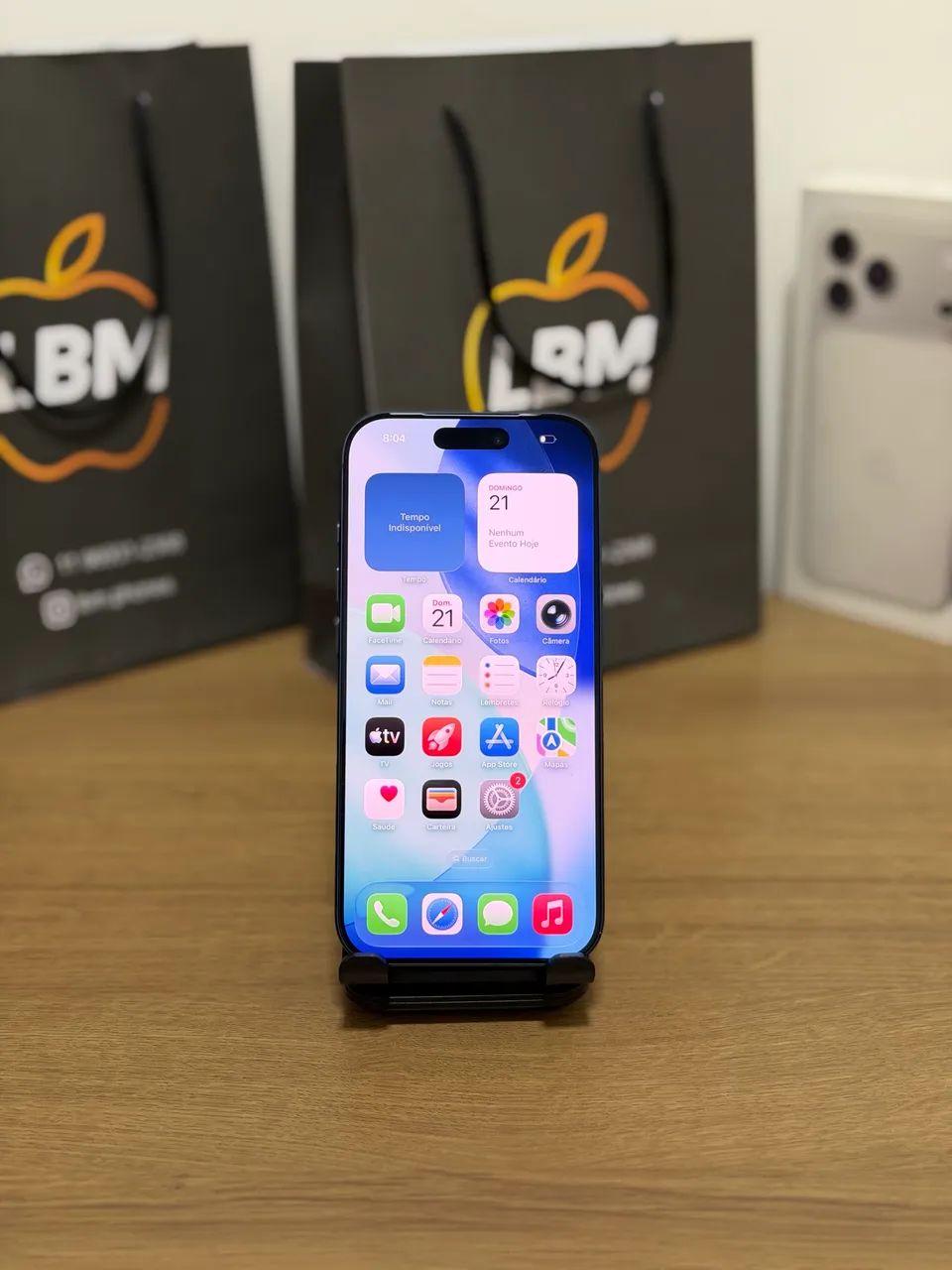 iPhone 17 Pro 256GB Azul / Venda ou Troca - Foto 2