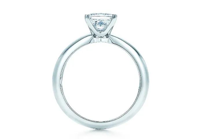 Anel Modelo Tiffany Princess Cut com embalagens - Foto 5