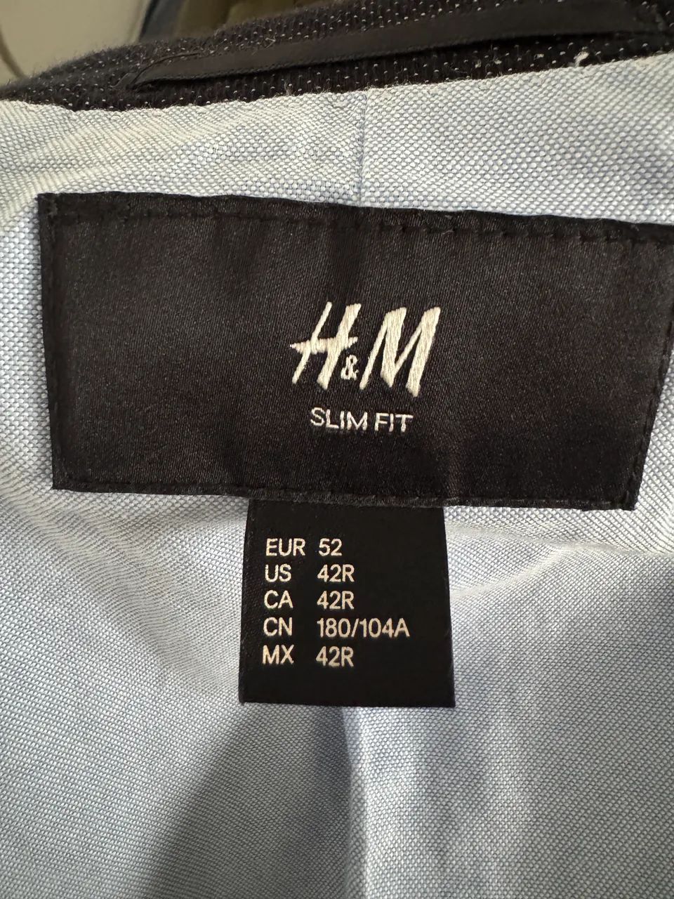 Blazer preto Slim H&M  - Foto 4