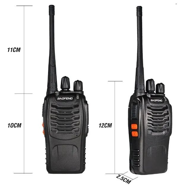 Rádio Comunicador Baofeng BF-888s 16 Canais Walkie Talkie Novo - Foto 5