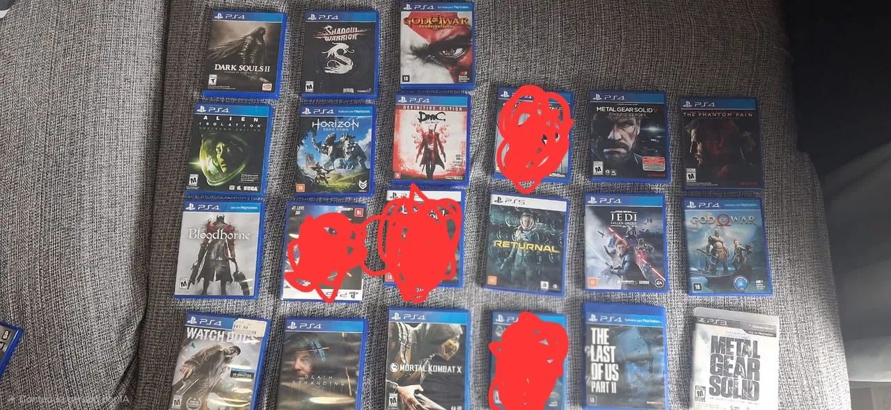 Jogos PS3/PS4/PS5
