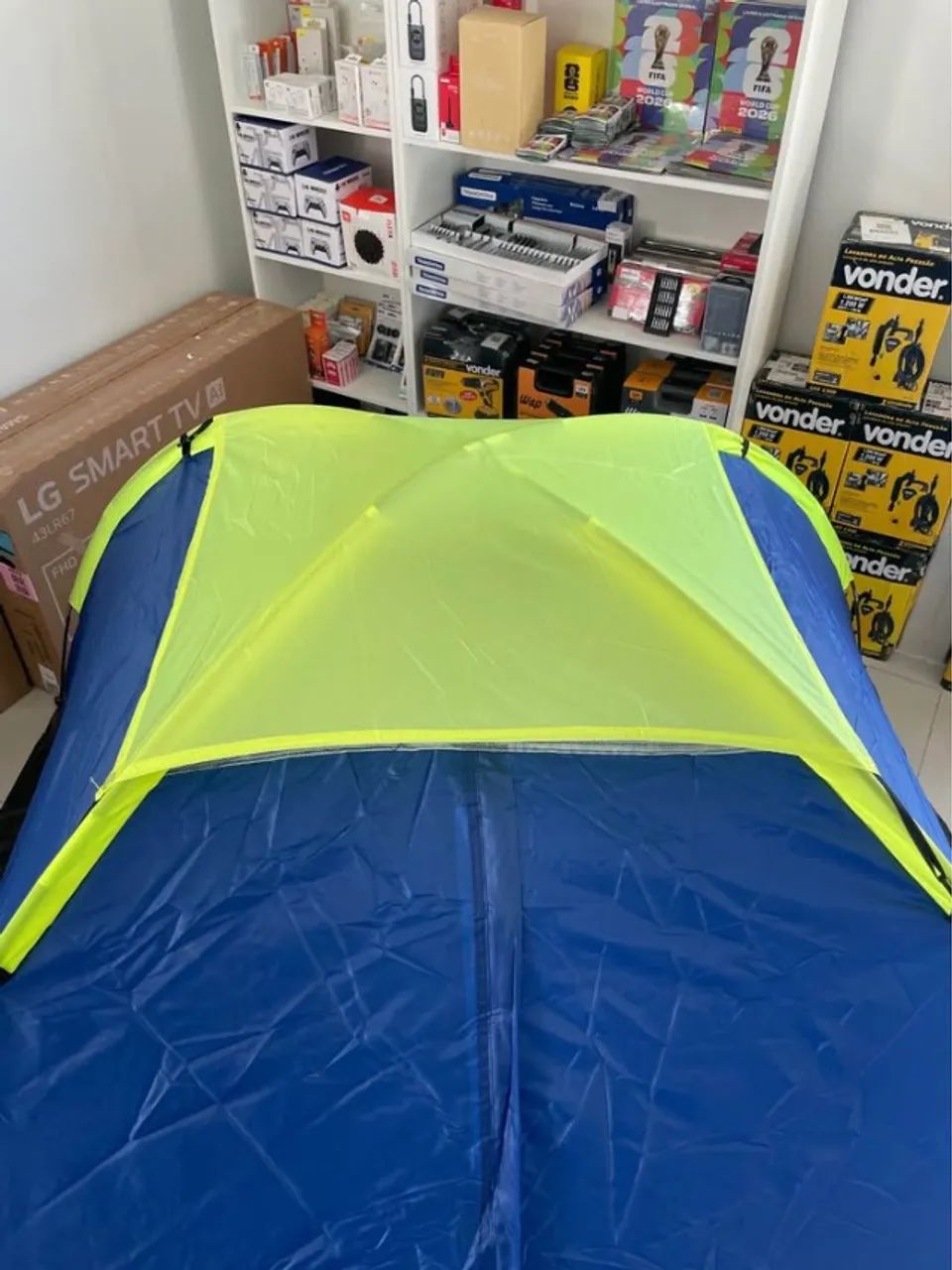 Barraca IGLU Camping Para Até 4 pessoas 2.10 X 2.10 X 1.30 Nova a Pronta Entrega - Foto 3