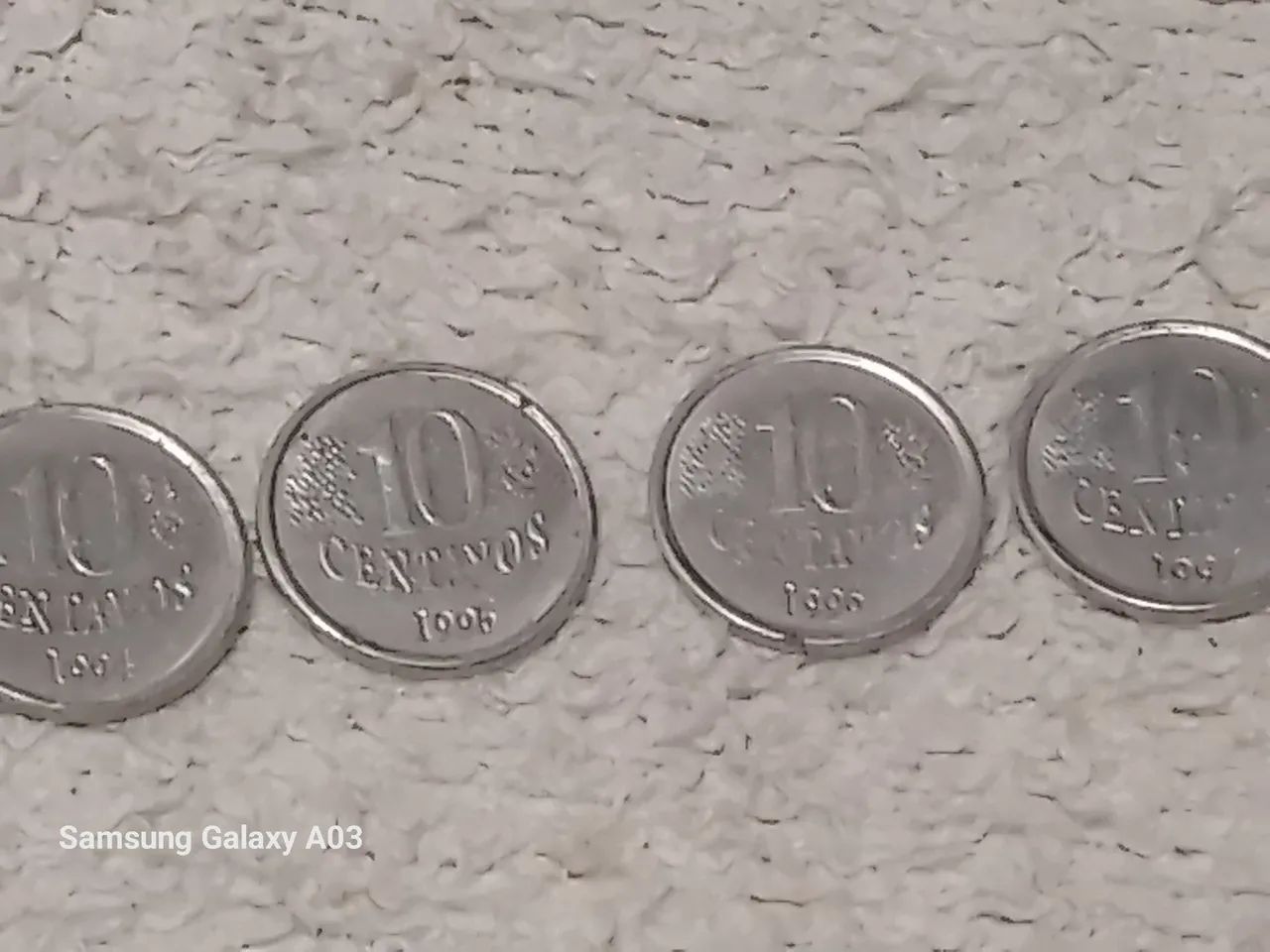 Moeda de 10 centavos antiga