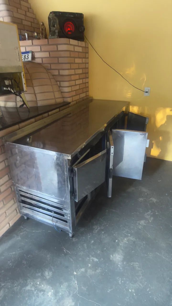 BALCÃO REFRIGERADO INDUSTRIAL EM INOX  - Foto 3